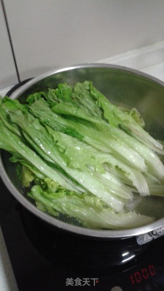 蚝油生菜的做法步骤：2