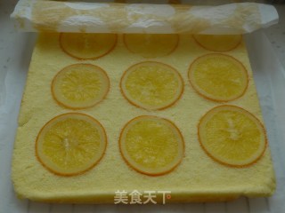 香橙蛋糕卷的做法步骤：15