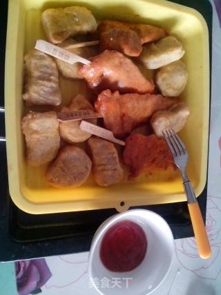 成品烤鸡块的做法步骤：5