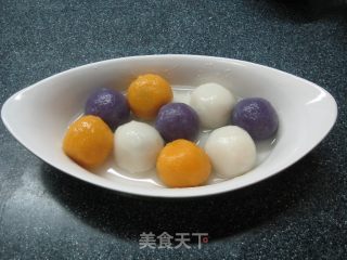 三色汤圆的做法步骤：19