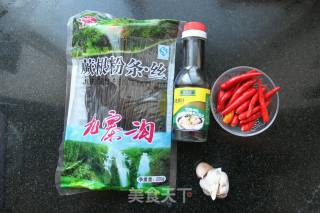 凉拌蕨根粉的做法步骤：1