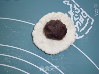 香炸豆沙藕丸子的做法步骤：5