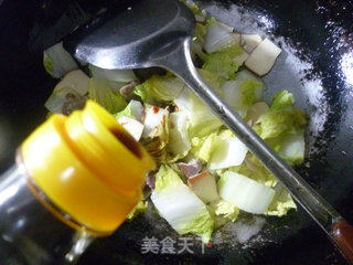香干鸡胗炒娃娃菜的做法步骤：8