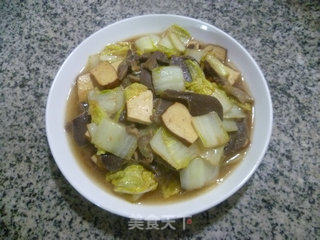香干鸡胗炒娃娃菜的做法步骤：12