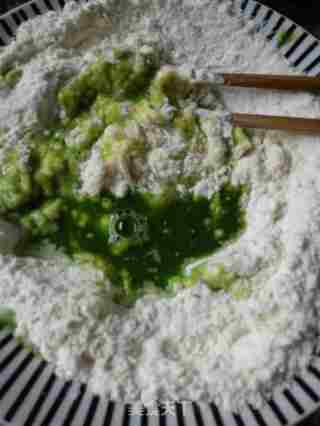自制菠菜面的做法步骤：3