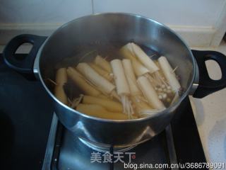 豆皮卷金针菇的做法步骤：6
