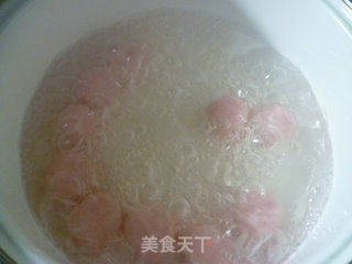 鸡蛋草莓汤圆的做法步骤：7