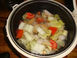 【蔬菜排骨肉丸】-----不油腻还健康美味的做法步骤：3