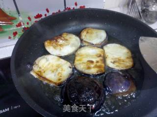 香煎茄子的做法步骤：5