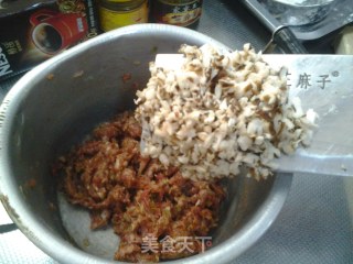 油泼辣子酸汤水饺的做法步骤：10