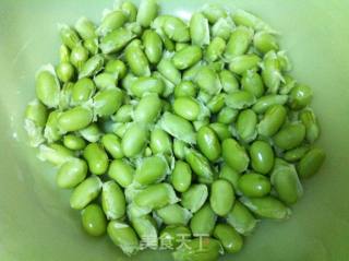 香菇毛豆肉片焖老豆腐的做法步骤：3