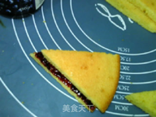 果酱三明治蛋糕的做法步骤：11