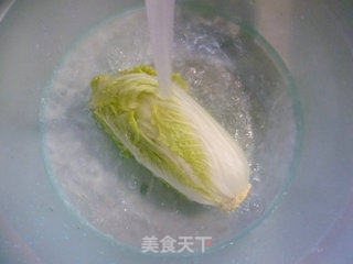 咖喱娃娃菜年糕汤的做法步骤：2