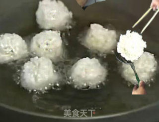 拔丝糯米团的做法步骤：2