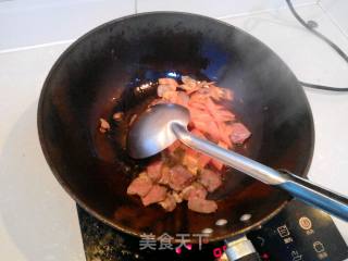 肉片炒菜花的做法步骤：7