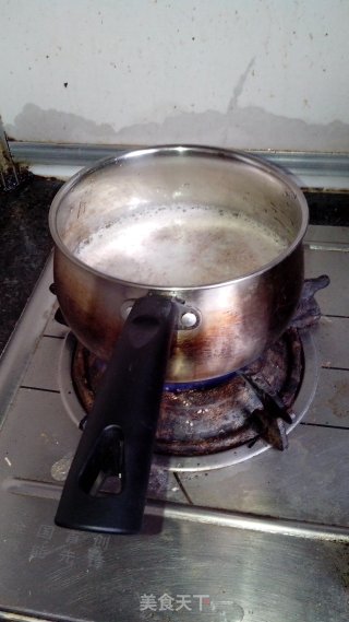 红豆牛奶米糊的做法步骤：6