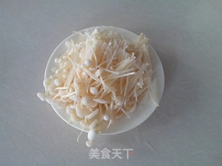 韭菜炒金针菇的做法步骤：3