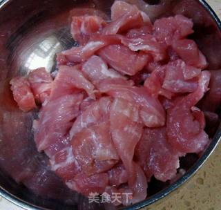 泡椒炒肉片的做法步骤：2