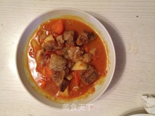 番茄牛腩的做法步骤：9