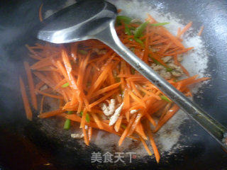 里脊肉炒胡萝卜的做法步骤：4