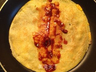 难忘家乡味------天津煎饼果子的做法步骤：6