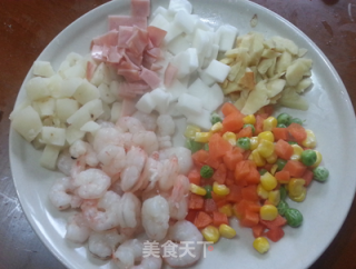 八宝福袋的做法步骤：1