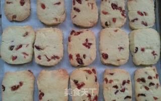 蔓越莓黄油饼干的做法步骤：12