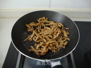 京酱肉丝的做法步骤：4