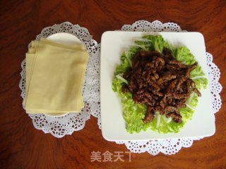 京酱肉丝的做法步骤：6