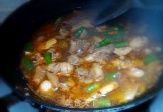 青椒豆瓣鸡的做法步骤：5