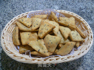 油炸芝麻片的做法步骤：9