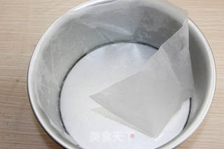 6寸轻乳酪蛋糕——在家自己做“彻思叔叔”的做法步骤：8