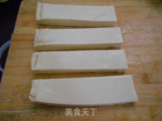 香煎豆腐的做法步骤：2