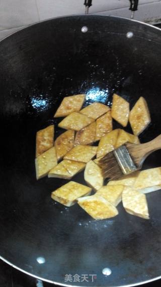 香煎豆腐的做法步骤：10