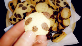 27的烘焙日记——双色小饼干的做法步骤：9