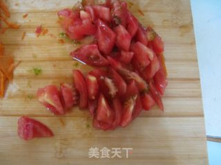 蘑菇蔬菜汤面的做法步骤：3