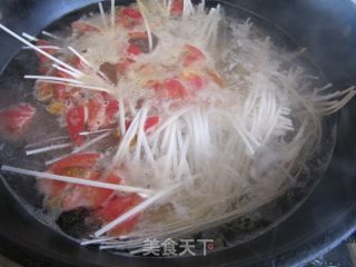 蘑菇蔬菜汤面的做法步骤：10