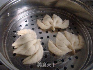 双桃夹馒头的做法步骤：10