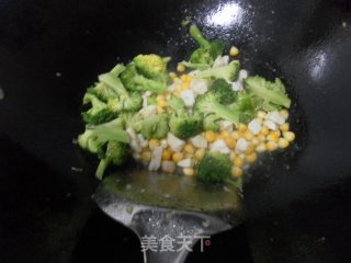 酸甜西兰花的做法步骤：3