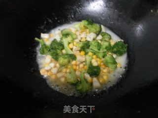 酸甜西兰花的做法步骤：4