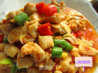 辣子鸡丁——鲜香味美的下饭菜的做法步骤：8