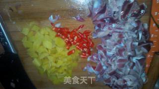 脆辣鸡胗的做法步骤：1