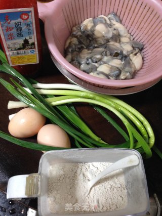 海蛎煎的做法步骤：1