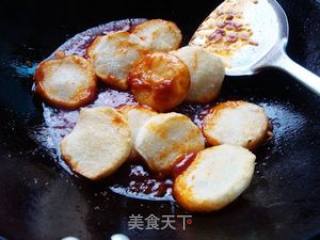 茄汁辣味糍粑的做法步骤：8
