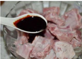 香橙排骨的做法步骤：2