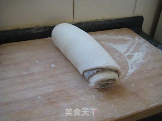 紫米双色卷的做法步骤：8