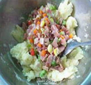 美味培根焗土豆泥的做法步骤：8