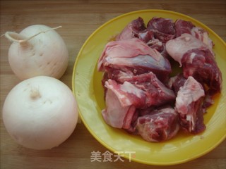 羊肉萝卜汤的做法步骤：1