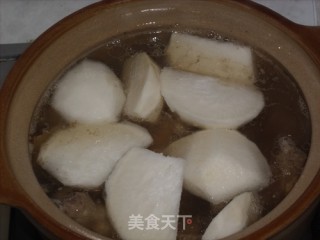 羊肉萝卜汤的做法步骤：6