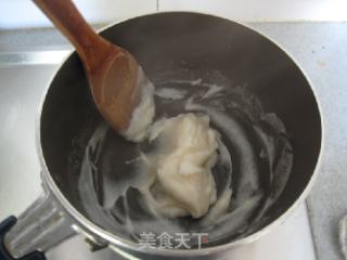 玫瑰奶黄包的做法步骤：2